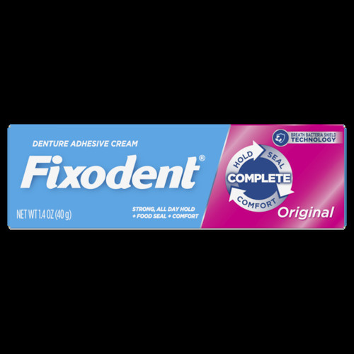 Fixodent Denture Adhesive Cream, 1.4 Ounce, 24 Per Case
